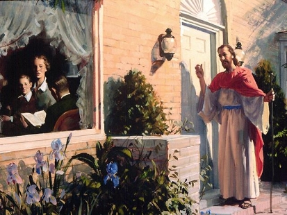 jesus knocking