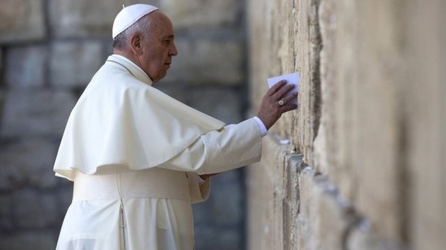 Hoạt động của Đức Thánh Cha Phanxicô tại Jerusalem sáng ngày 26-5-2015