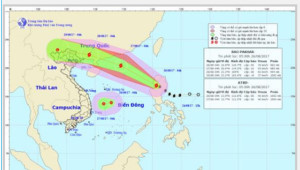 Tin bão số 7, Pakhar: Liên tục tăng cấp, gió giật cấp 13