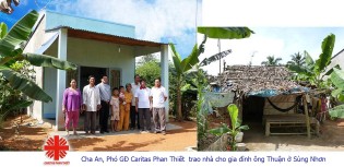 Caritas Phan Thiết- Ấm áp những ngôi nhà tình thương
