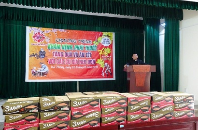 Caritas Hải Phòng vui Tết với Người Già Neo Đơn tại Trung tâm Nuôi dưỡng Bảo trợ Xã hội Hải Phòng