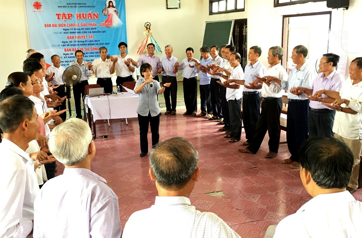 Caritas Bùi Chu: Khoá tập huấn cho Ban Đại diện Caritas Giáo hạt, Ban Khuyết Tật và Ban Bảo Vệ Sự Sống