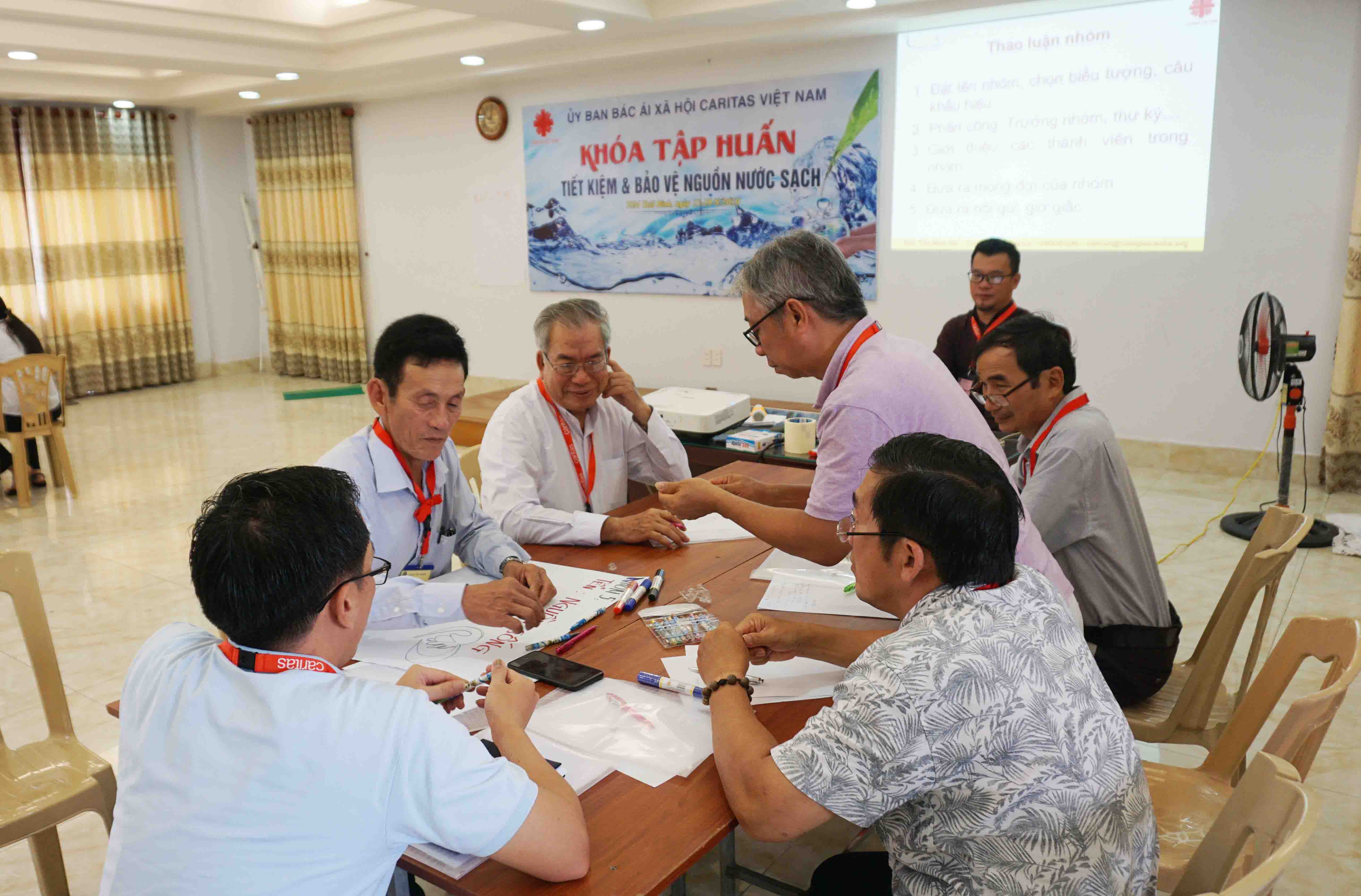 Caritas Việt Nam: Khóa tập huấn “Tiết Kiệm Và Bảo Vệ Nguồn Nước Sạch” cho các Caritas Giáo phận tham gia dự án Nước Sạch
