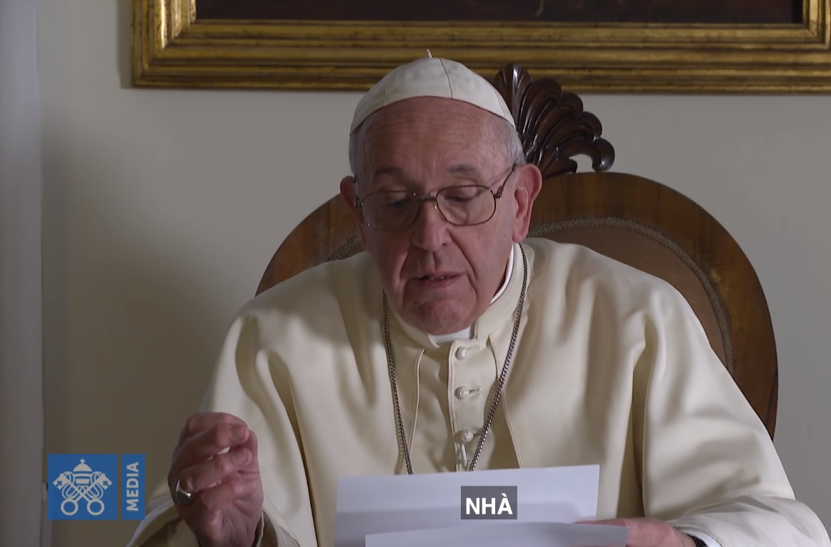 Sứ điệp video ĐTC Phanxicô gởi giới trẻ Việt Nam