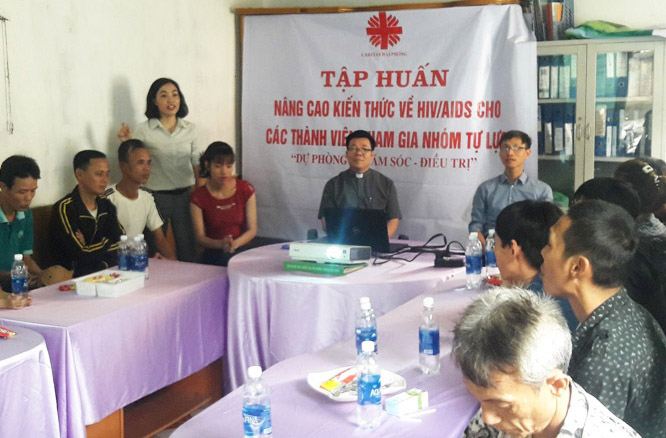 Caritas Hải Phòng: Khóa tập huấn “Nâng cao kiến thức về HIV/AIDS” cho các thành viên Nhóm tự lực mới