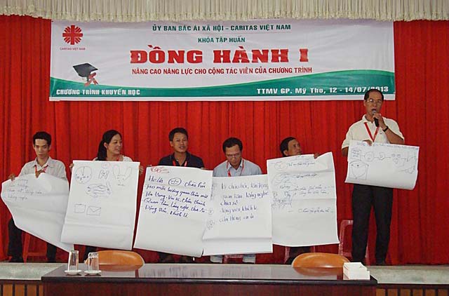 Khóa Đồng hành I của ban Khuyến học Caritas Việt Nam