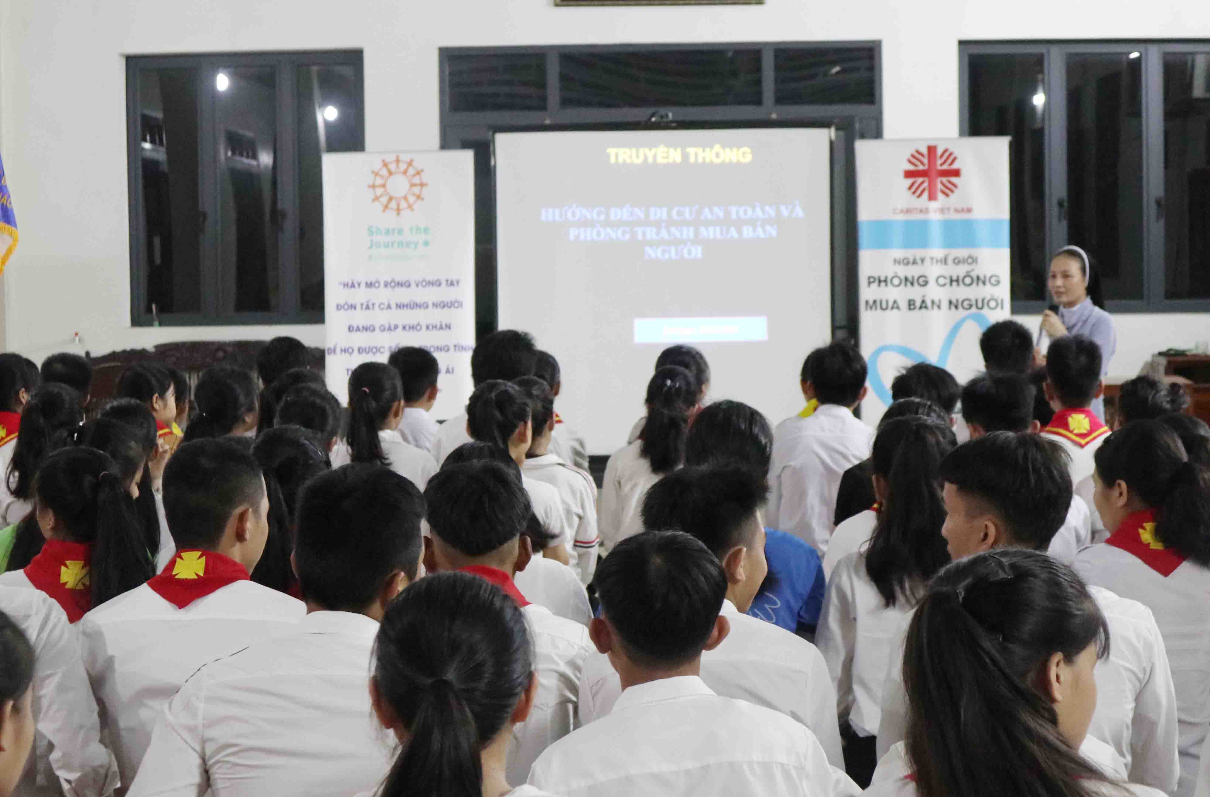 Caritas Vinh: Truyền thông phòng tránh buôn người