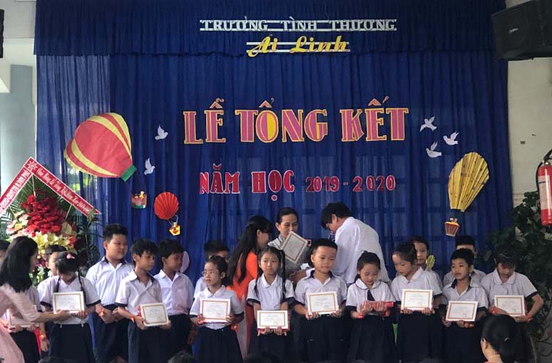 Caritas Sài Gòn: Trường tình thương Ái Linh tổng kết năm học 2019-2020