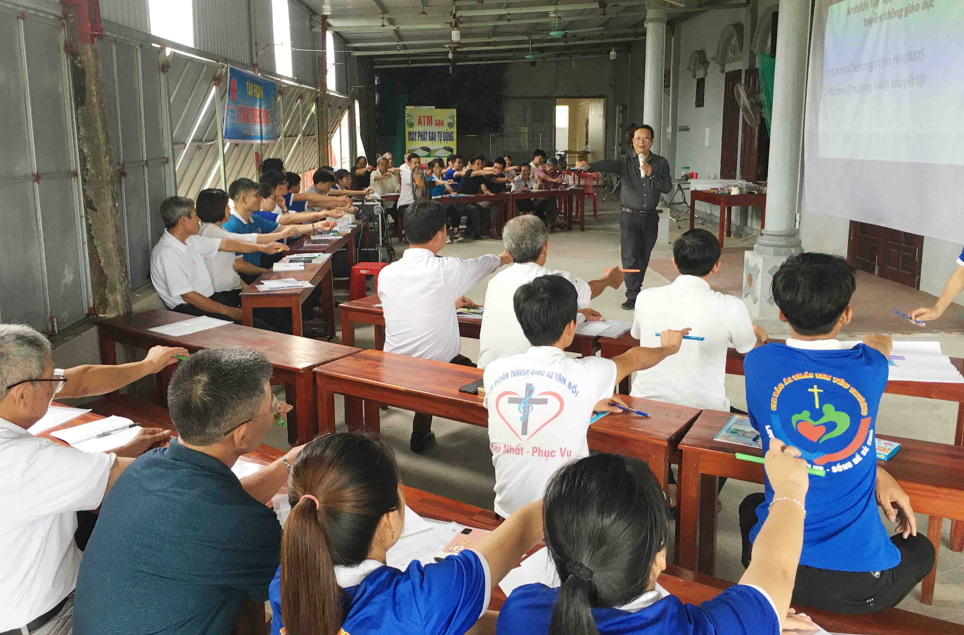 Caritas Bùi Chu: Tập huấn kỹ năng truyền thông cho cộng tác viên ban HIV