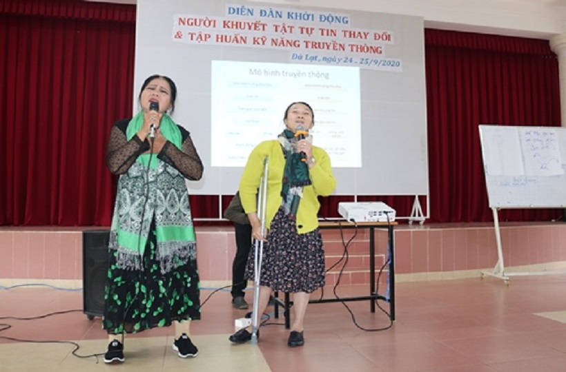 Caritas Đà lat: Diễn Đàn Người Khuyết Tật Tự Tin Thay Đổi