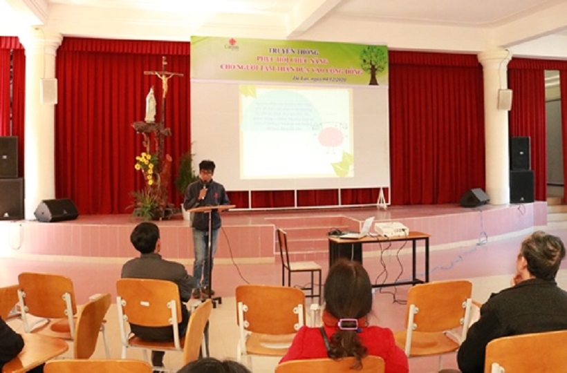Caritas Đà Lạt: Truyền thông phục hồi chức năng cho người tâm thần dựa vào cộng đồng