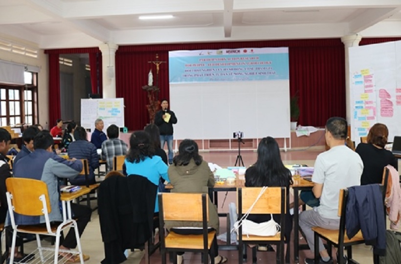 Caritas Đà Lạt: Hội thảo Nghiên Cứu Hành Động Có Sự Tham Gia Trong Phát Triển Tự Dân Về Nông Nghiệp Sinh Thái