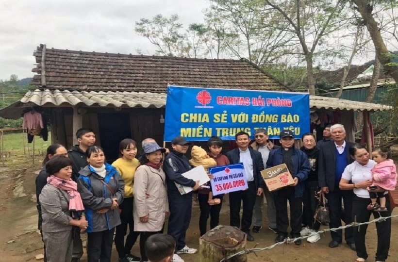 Caritas Hải Phòng: Triển Khai Gói Hỗ Trợ 1,3 tỷ Đồng Sửa Nhà Tại Miền Trung