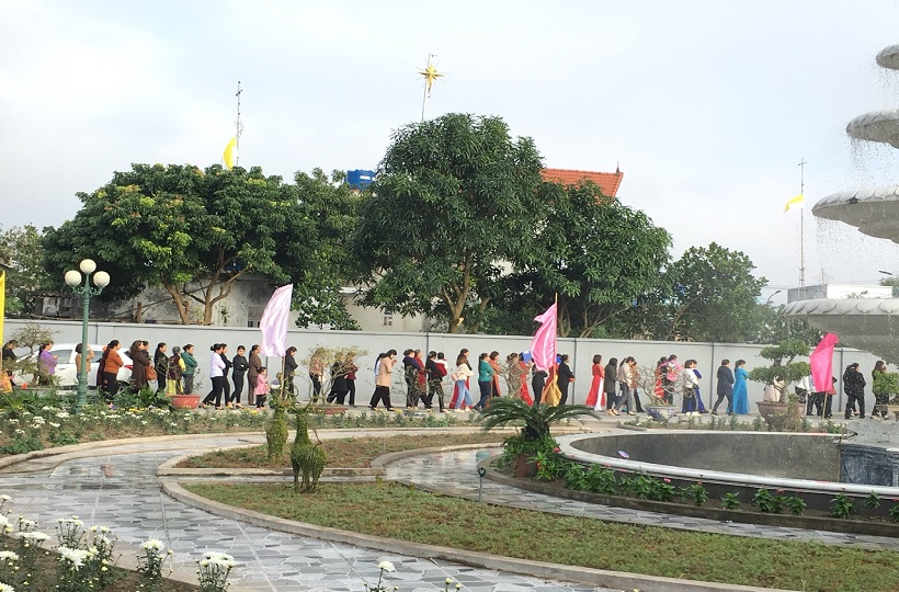 Caritas Thái Bình: Ban Bảo Vệ Sự Sống Mừng Lễ Bổn Mạng