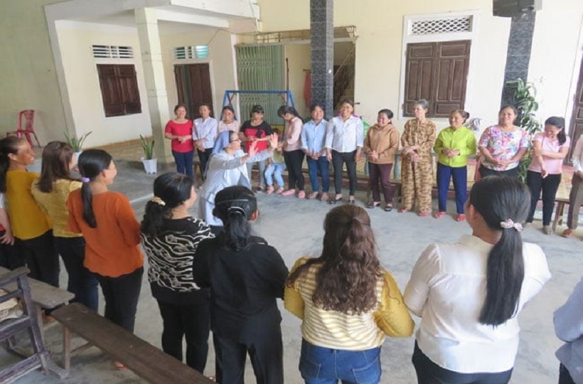 Caritas Huế: Sinh Hoạt Và Truyền Thông Cho Cộng Đồng Về Kiến Thức HIV Tại Giáo Xứ Chánh Xuân