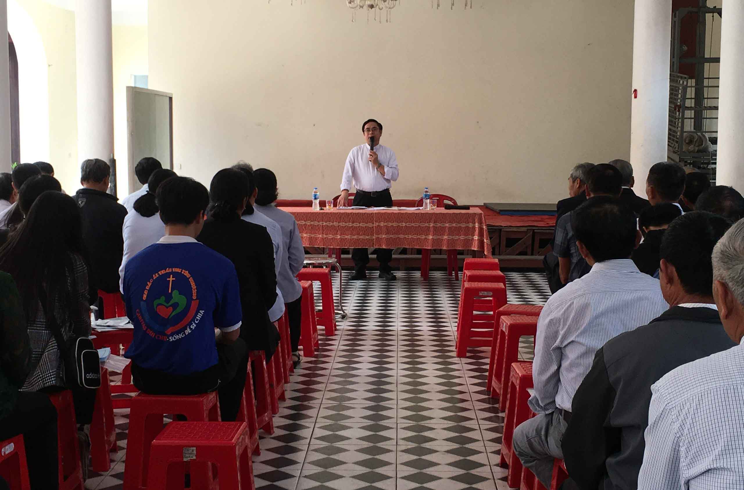 Caritas Bùi Chu: Tĩnh Tâm Mùa Chay
