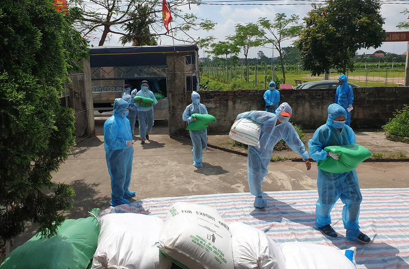 Caritas Hà Nội chia sẻ với anh chị em vùng dịch Hà Nam
