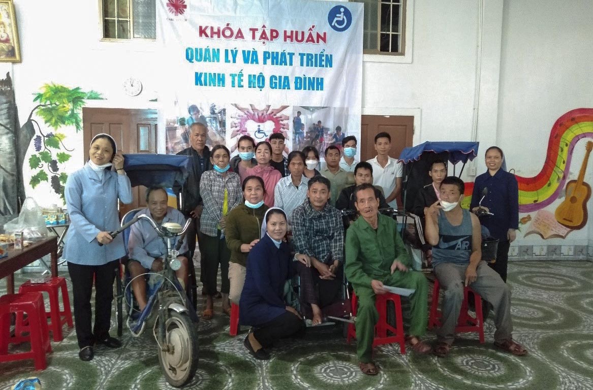Caritas Vinh: Khóa tập huấn Quản lý và Phát triển kinh tế hộ Gia đình