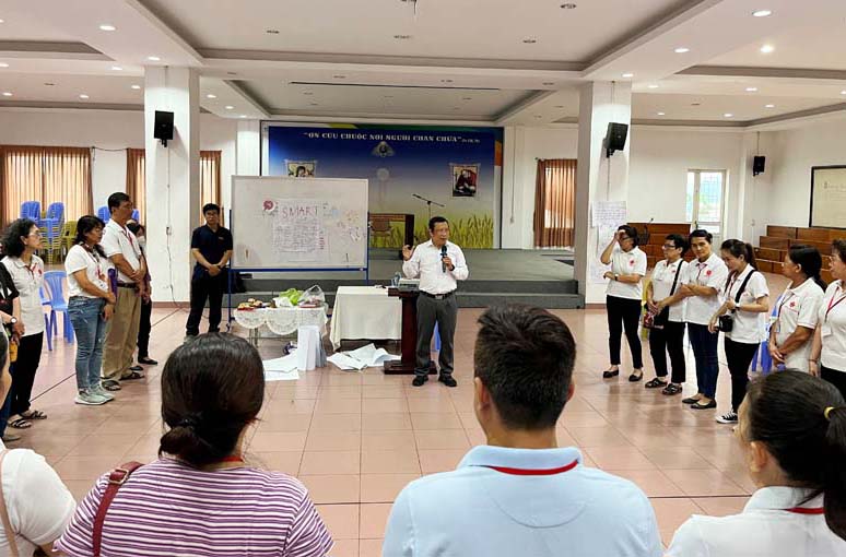 Caritas Sài Gòn: Khóa tập huấn kỹ năng truyền thông thay đổi hành vi