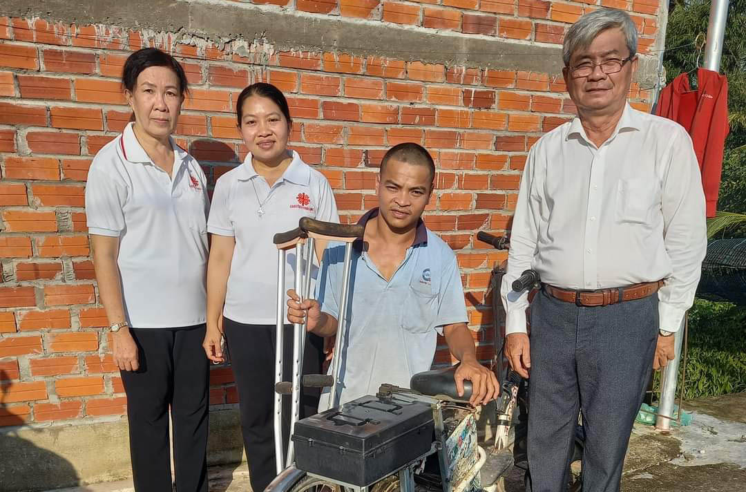 Caritas Vĩnh Long: Lắng nghe và hỗ trợ Người khuyết tật hòa nhập cộng đồng
