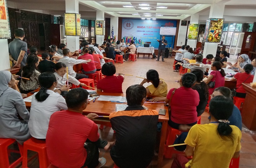 Caritas Lạng Sơn: Tập Huấn cho Các Cộng Tác Viên- Tình Nguyện Viên HIV