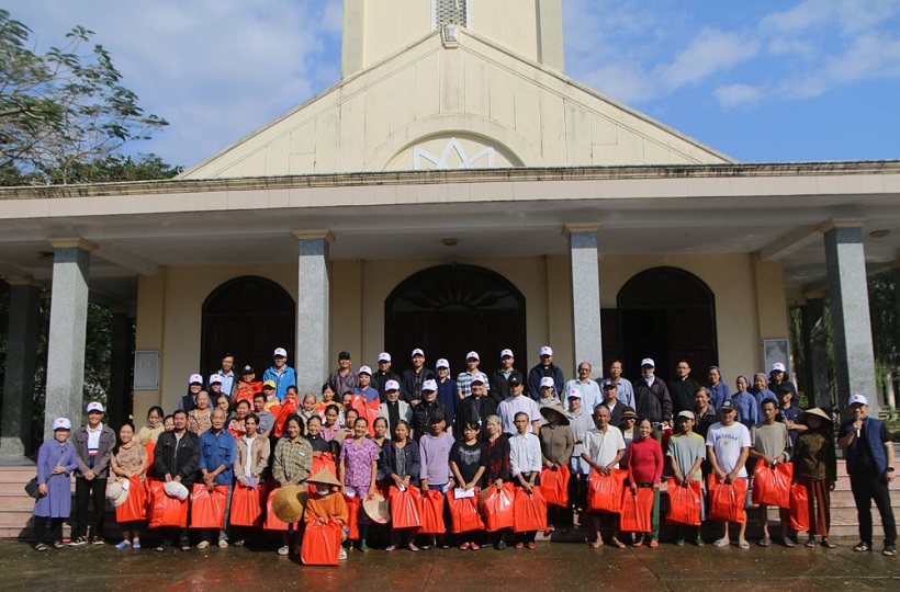 Caritas Huế – Cứu trợ khẩn cấp sau lũ lụt ngày 18.11.2023
