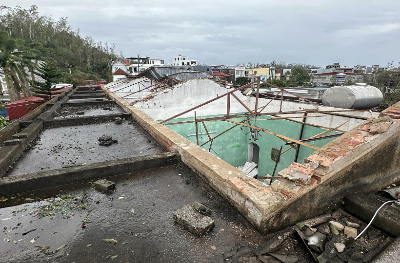 Caritas Hải Phòng: Báo cáo về những thiệt hại của cơn bão số 3 - Yagi và những hỗ trợ bác ái ban đầu