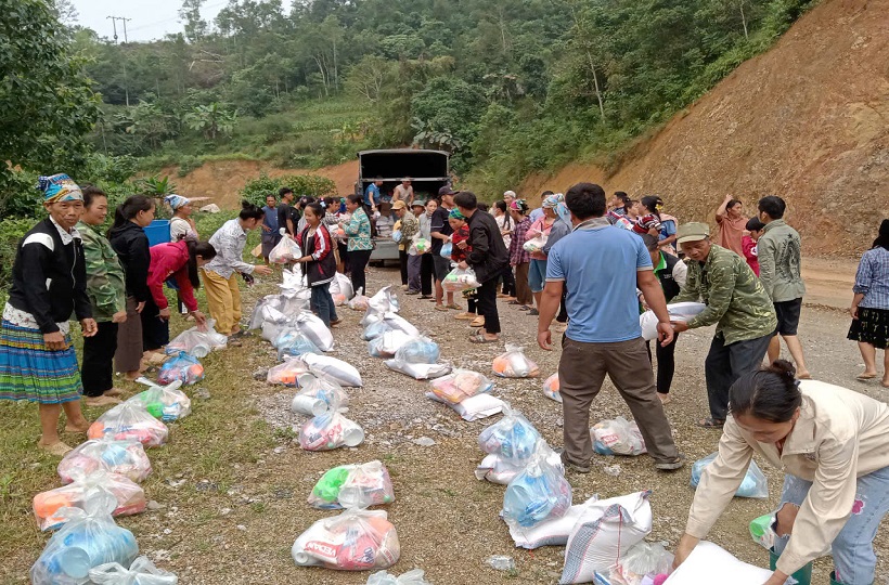 CARITAS LẠNG SƠN: HỖ TRỢ NGƯỜI DÂN KHẮC PHỤC BÃO YAGI