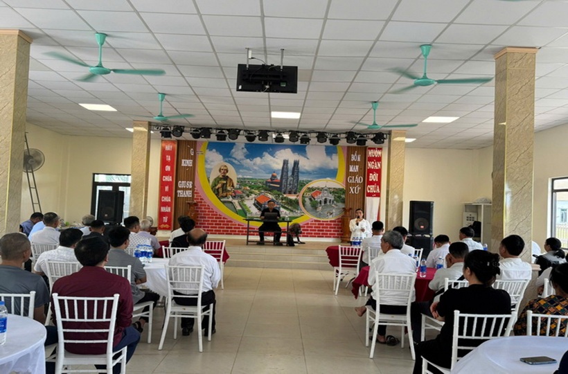 Caritas Bùi Chu: Sơ Kết Hoạt Động 6 Tháng Đầu Năm