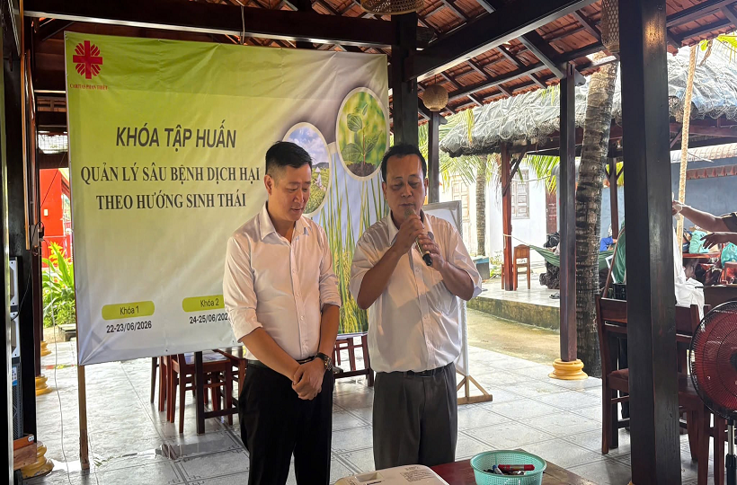 Caritas Phan Thiết Đồng Hành Cùng Người Nông Dân Hướng Tới Phát Triển Bền Vững