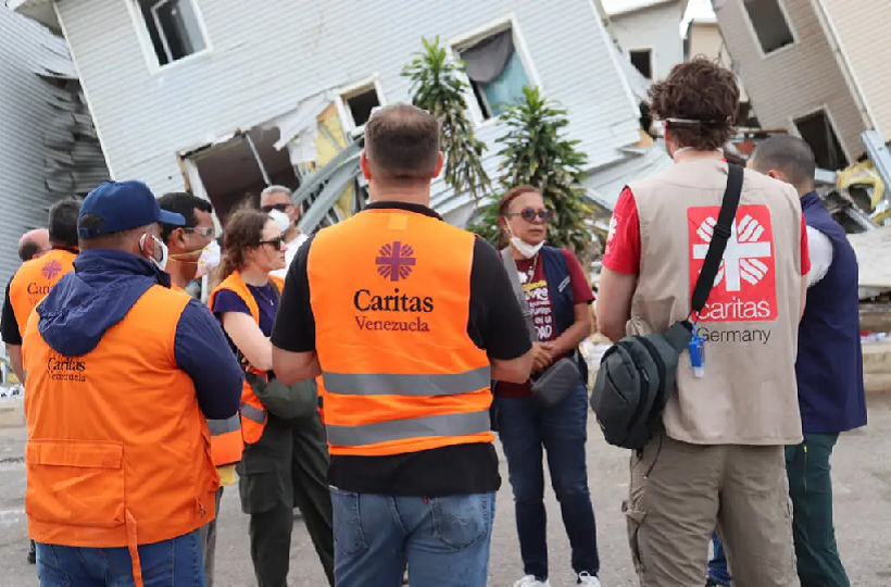 Caritas Sát Cánh Cùng Các Cộng Đồng Bị Ảnh Hưởng Sau Trận Động Đất Ở Venezuela