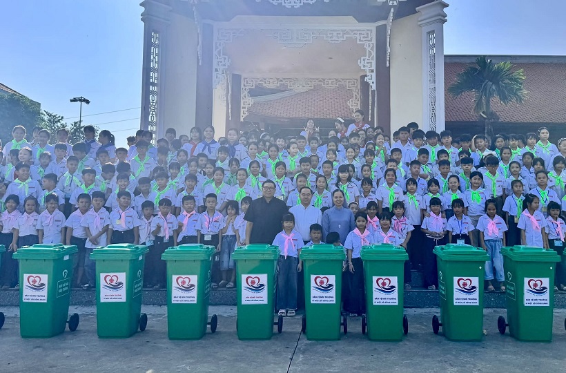 Caritas Hưng Hoá: Giữ Màu Xanh Cho Trái Đất – Giữ Ánh Sáng Cho Tâm Hồn