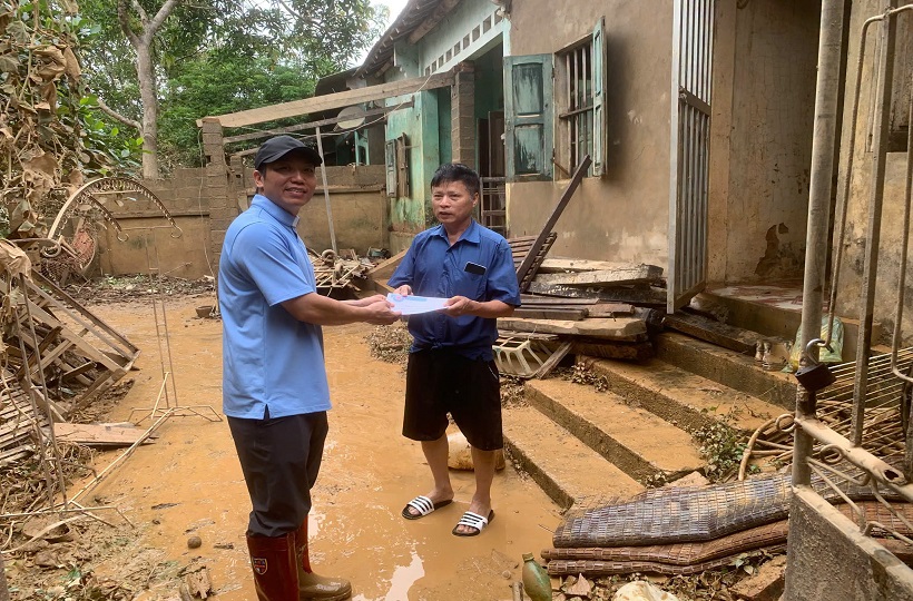 Caritas Lạng Sơn Đồng Hành Cùng Bà Con Thất Khê Sau Đợt Lũ