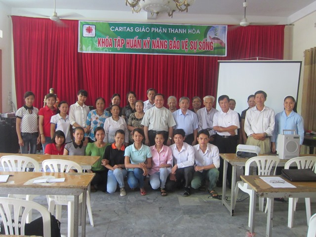 Caritas Thanh hóa: mở  khóa tập huấn Bảo Vệ Sự Sống