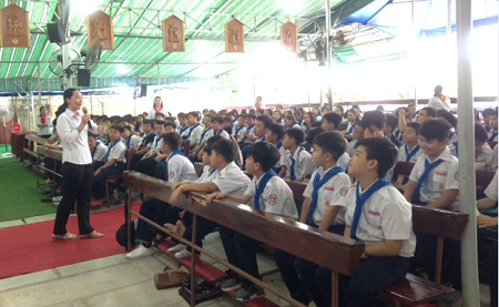 Caritas Việt Nam: Truyền thông kiến thức phòng tránh tệ nạn bắt cóc và nạn buôn người cho các em thiếu nhi