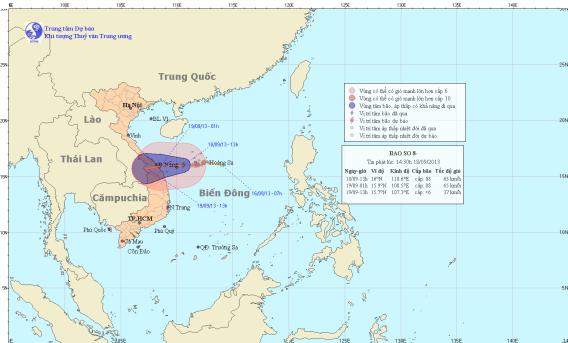 Tin bão khẩn cấp (Cơn bão số 8)