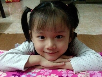 Hai người được ghép giác mạc của bé Hải An hiến tặng
