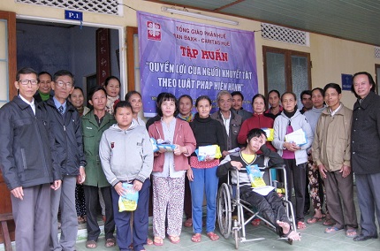 Caritas Huế: Những điều trăn trở sau đợt Tập huấn - Sinh hoạt với người khuyết tật