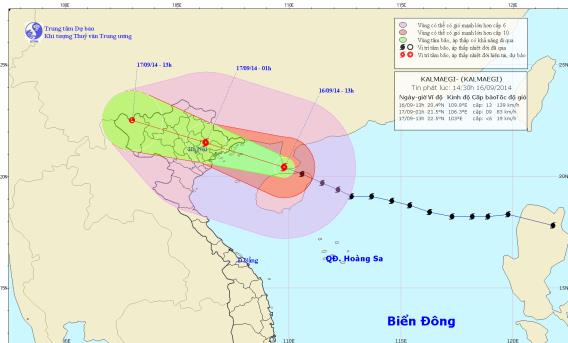 Tin bão khẩn cấp (cơn bão số 3)