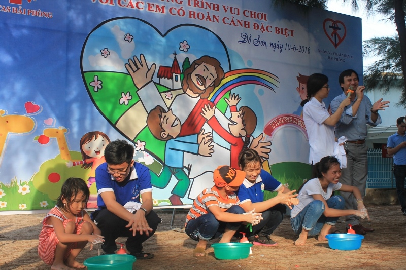 Caritas Hải Phòng: Một ngày vui chơi đáng nhớ dành cho các trẻ em có hoàn cảnh đặc biệt