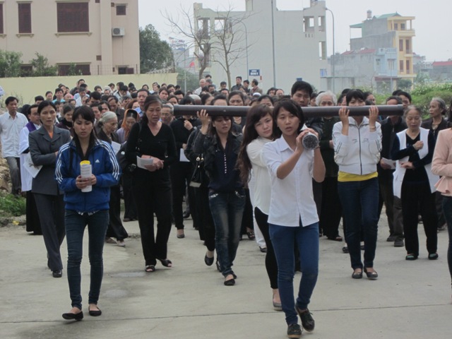 Caritas Hải Phòng tĩnh tâm Mùa chay Thánh 2013