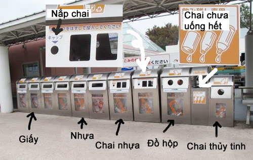 Tại sao Nhật ít thùng rác mà khắp nơi vẫn sạch bong