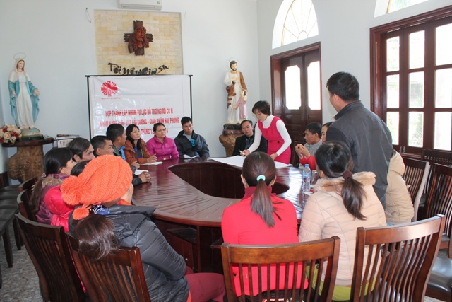 Caritas Hải Phòng thành lập nhóm Tự lực “Nắng Mới” tại Hải Dương