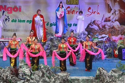 Caritas Thái Bình: Bệnh Nhân Phong Mừng Noel