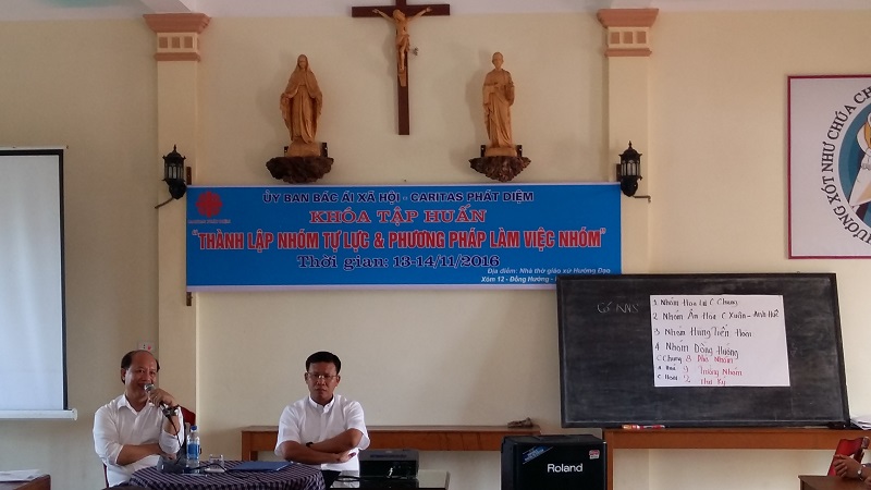 Caritas Phát Diệm - Khóa Tập Huấn “Thành Lập Nhóm Tự Lực và Phương Pháp Làm Việc Nhóm”