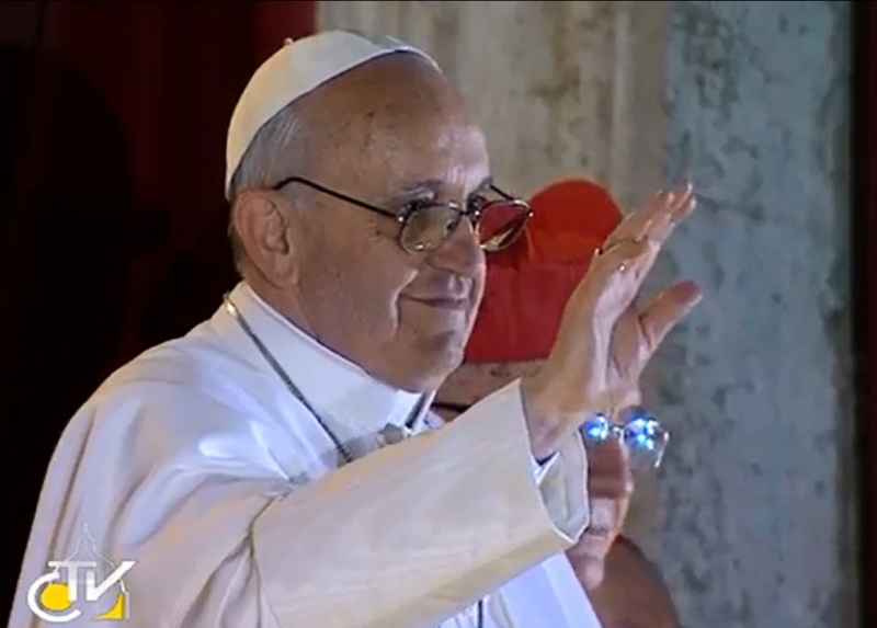 Đức Hồng Y Bergoglio được bầu làm tân Giáo Hoàng Phanxicô I