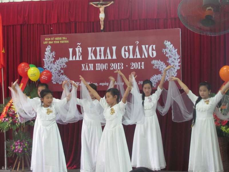 Caritas Hải Phòng tham dự ngày khai giảng năm học mới tại trường giáo dục đặc biệt