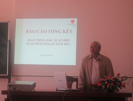 Caritas Đà Lạt tổng kết hoạt động 2012