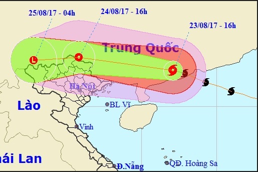 Bão số 6 đạt đỉnh, mưa lớn và lũ quét ở vùng núi phía Bắc