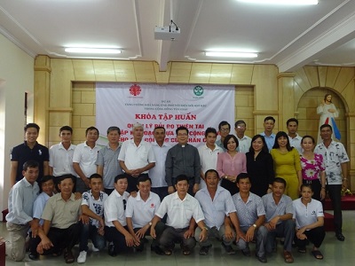 Caritas Hải Phòng: Tập huấn cho các đội ứng cứu khẩn cấp về Quản lý rủi ro thiên tai và Lập kế hoạch dựa vào cộng đồng